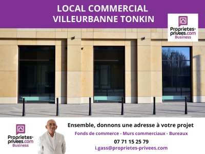 A louer local commercial 42m² Villeurbanne Tonkin