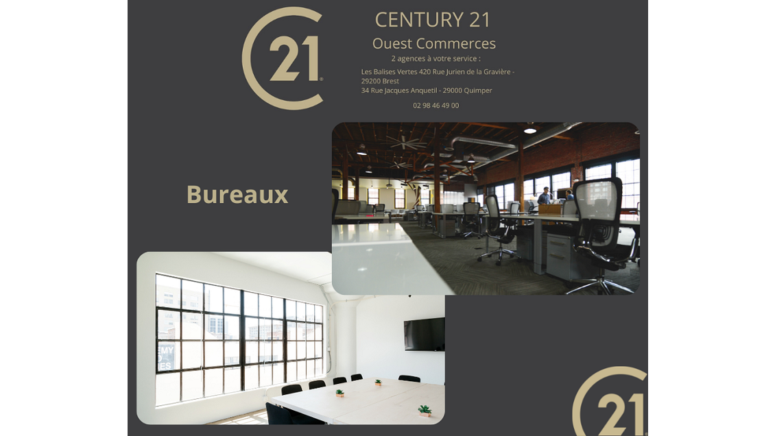 A louer local commercial 27m² à Quimper