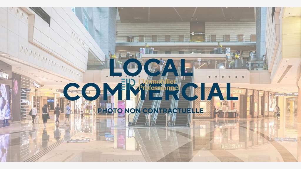 A louer local commercial 143m² à Quimper centre