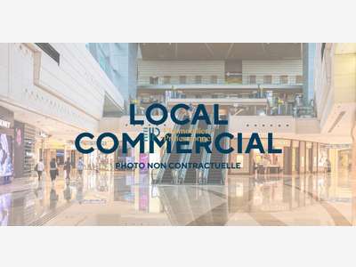 A louer local commercial 143m² à Quimper centre