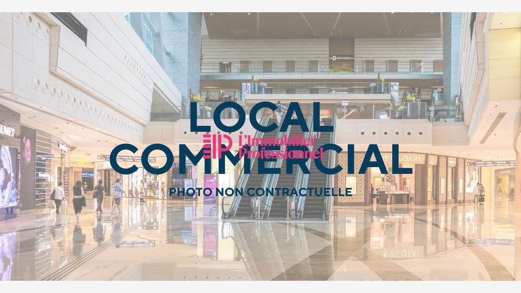 A louer local commercial 143m² à Quimper centre