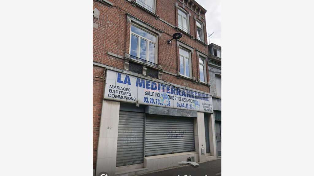 Local 390m² à louer à Roubaix Rue de Mouvaux
