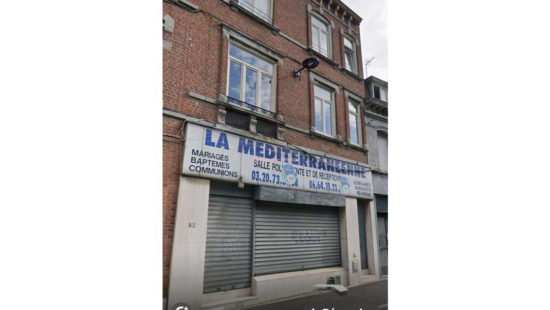 Local 390m² à louer à Roubaix Rue de Mouvaux