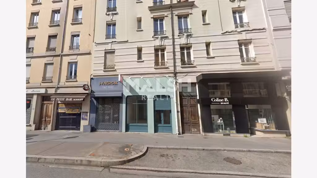 Local commercial à louer 67m² à Lyon 3 rue Baraban