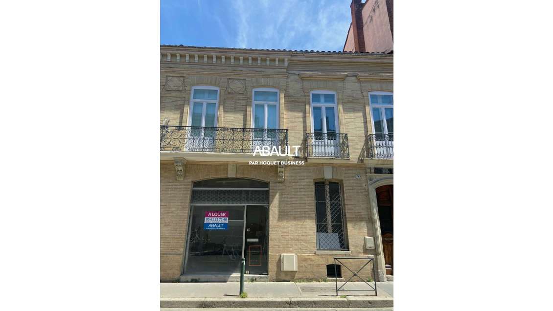 Local 35m² + cave à louer à Toulouse Rue Matabiau