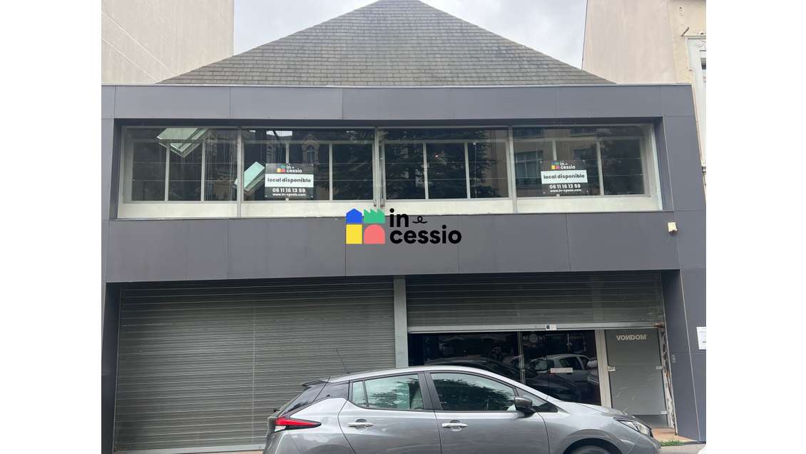 A louer murs commerciaux 225m² Le Mans centre