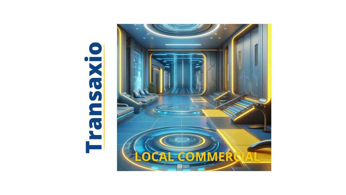 A louer local commercial 123m² à Saint-Brieuc