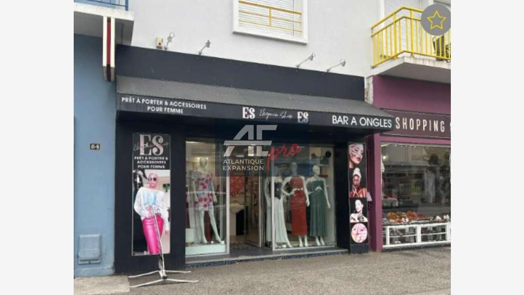 Local commercial 43m² à louer Saint Nazaire centre