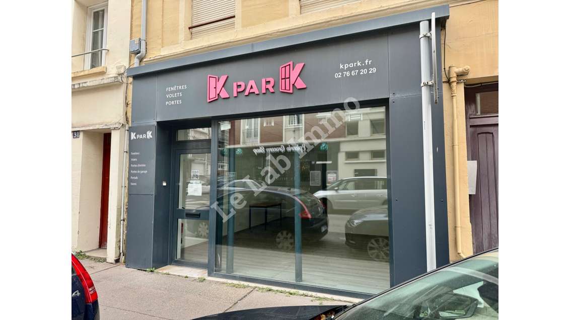 A louer local commercial 40m² au Havre Pasino