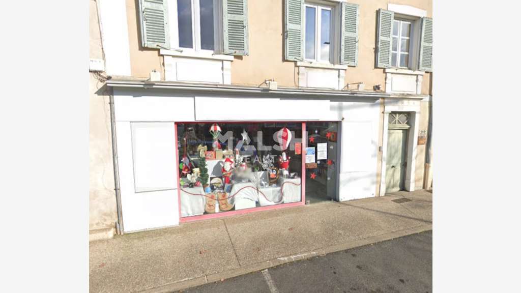 A louer local commercial 87m² à Trévoux