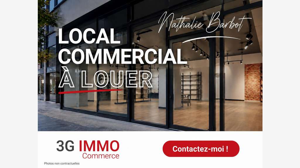 A louer local commercial 170m² à Vitry-le-François