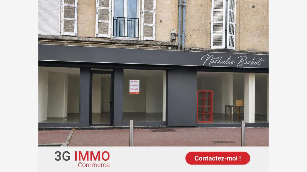 A louer local commercial 170m² à Vitry-le-François