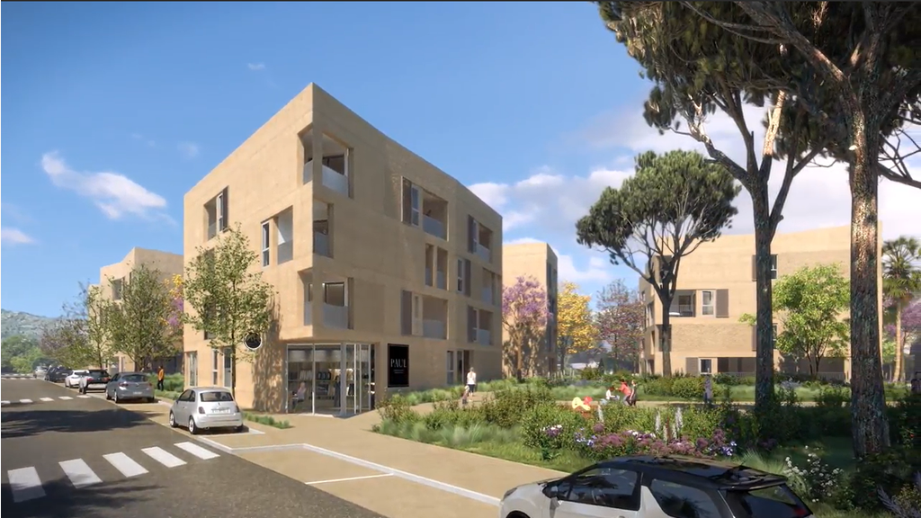 A louer local 150m² à Hyères ZAC de la Crestade