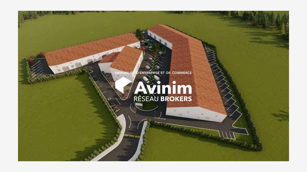 A louer entrepôt neuf 80m² en ZA à Fayence