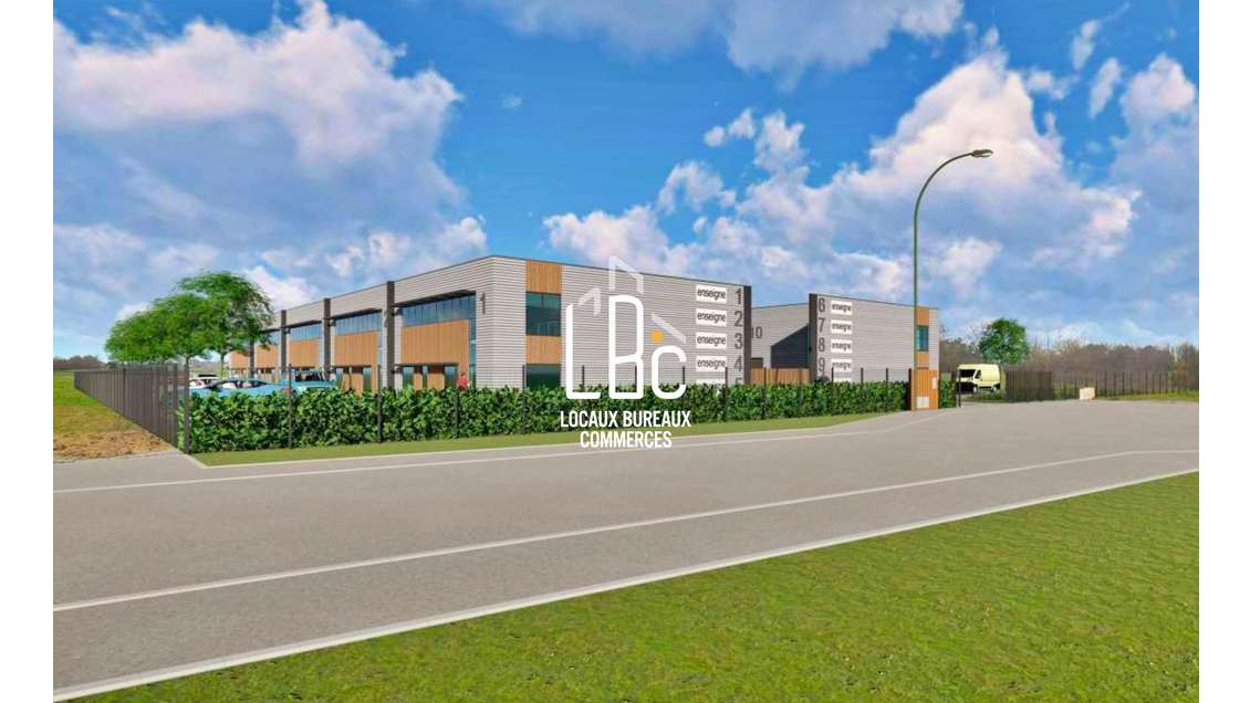 A louer local 701m² ZAC Belle-Étoile à Treillières