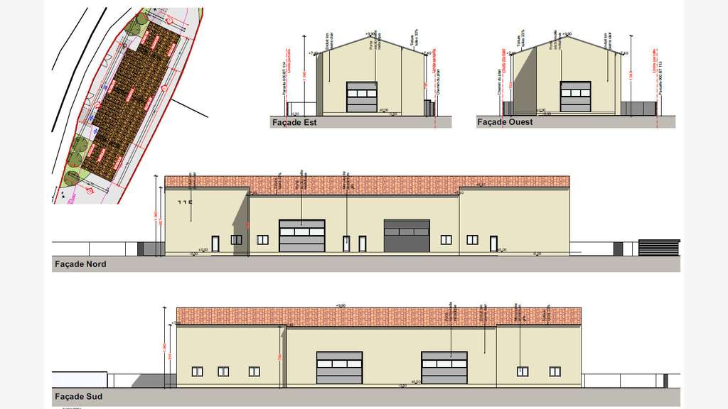 A louer local d'activité 765m² divisible ZI Rognac