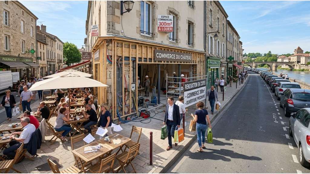 A louer local CHR 300m² en ZA à Pont-du-Château