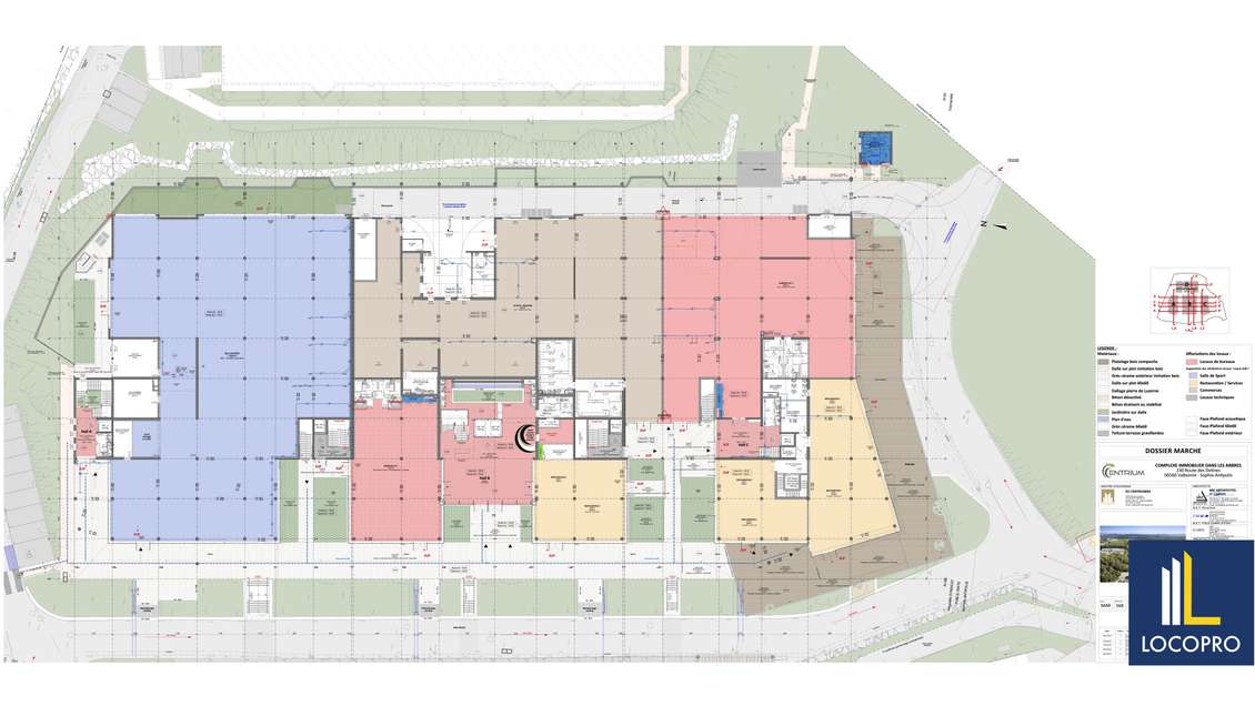 A louer local 1000m² à Valbonne Sophia Antipolis