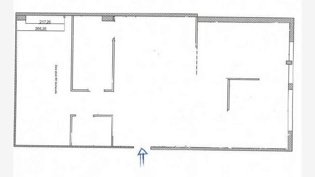 A louer local mixte 113m² au Lamentin Place Armes