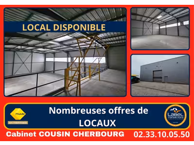Location Locaux d'activités - Entrepôts à Valognes