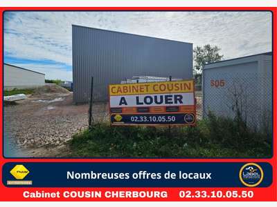 A louer entrepôt neuf 400m² à Valognes Armanville