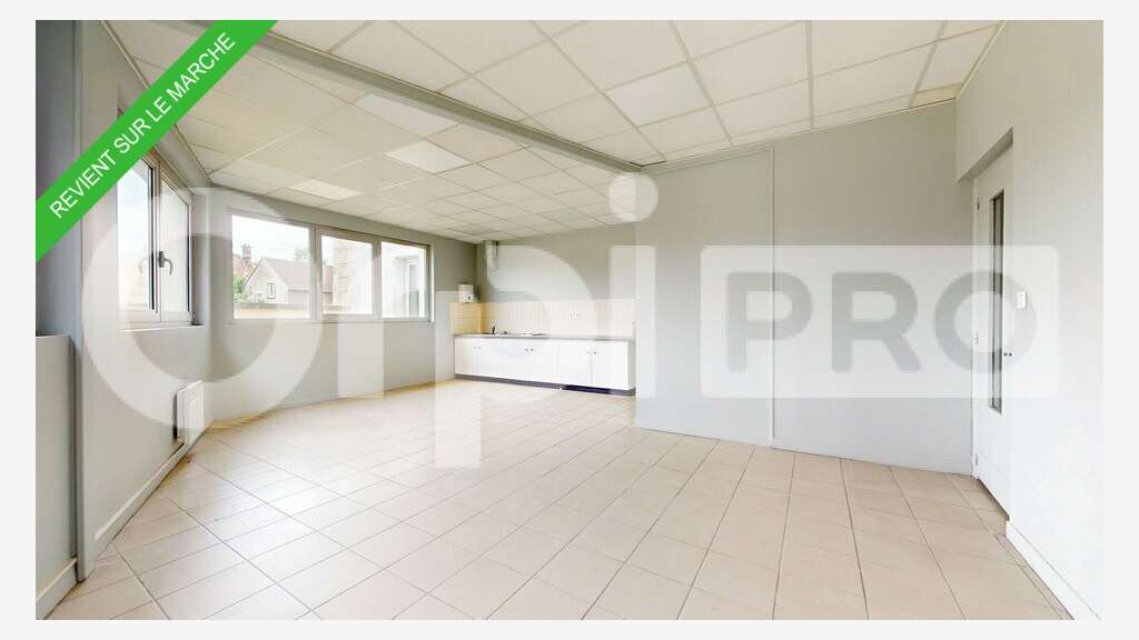 A louer local d'activité rénové 250m² à Soissons