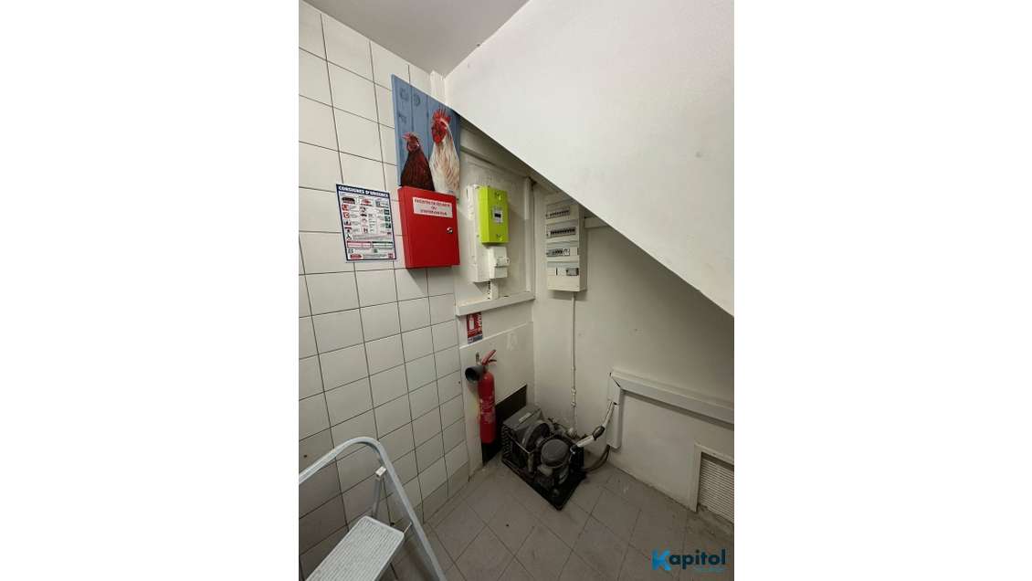 A louer local restaurant rapide 37m² à Paris 75017