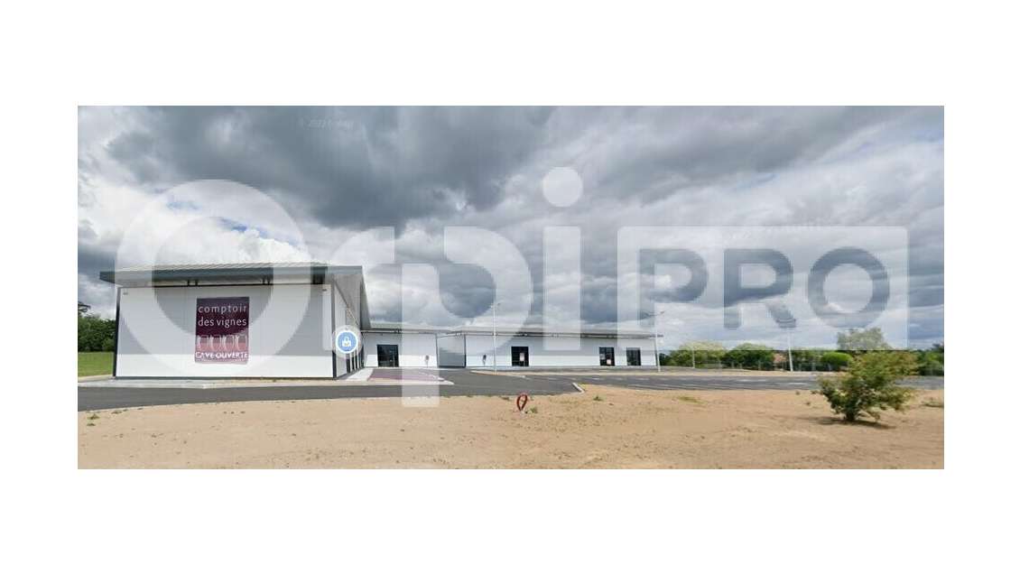 A louer cellule commerciale 186m² à Boisseuil