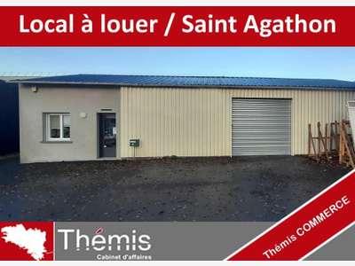 A louer local d'activité 140m² à St-Agathon RN12