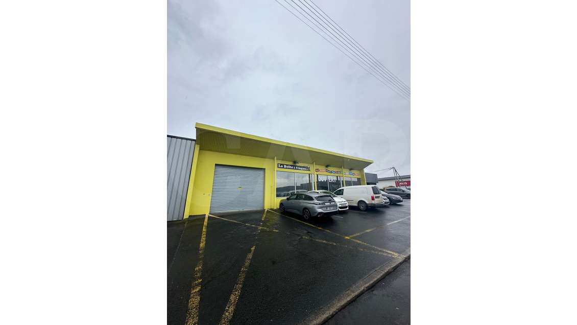A louer local 750m² à Saint-Brieuc ZA de Chaptal