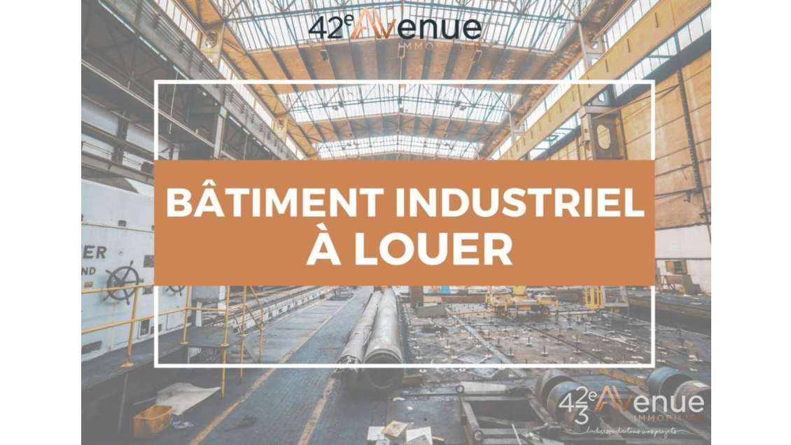 A louer local 1850m² très bonne visibilité St Jean