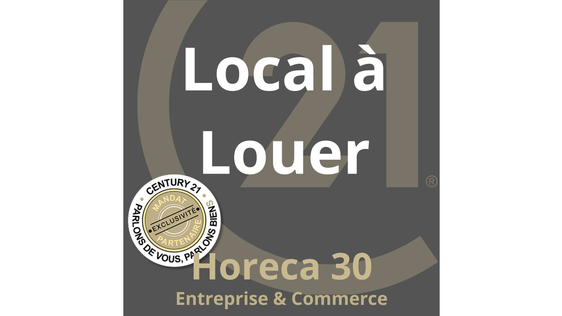 Location local 133m² sur La Grande Motte