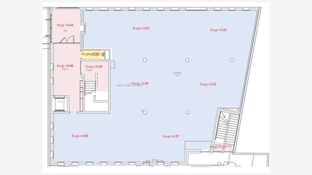 Loue local 363m² toutes activités proximité tram