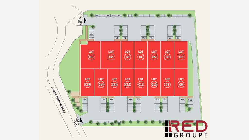 Local d'activité 360 à 550m² ZI Saint Maurice