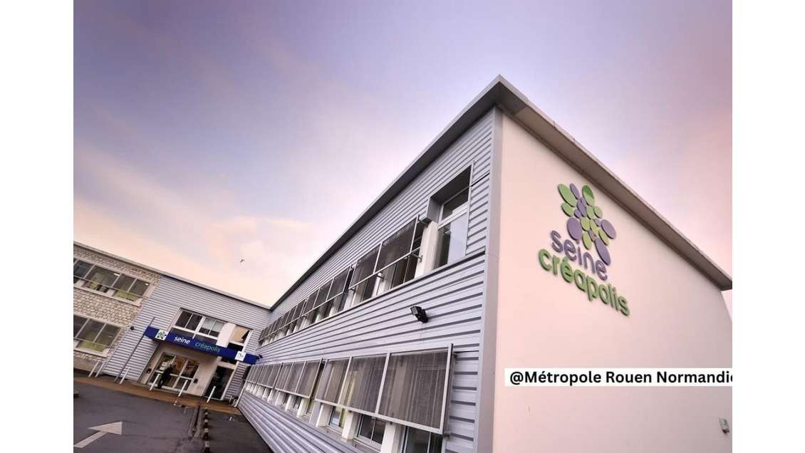 A louer bureaux 56.6m² à Rouen Seine Creapolis