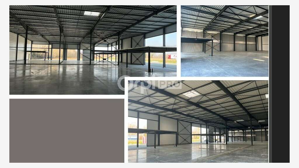 Location locaux de 552m² à 2 379m² à Ambérieux