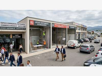 Location locaux d'activités Biguglia ZA Tragone
