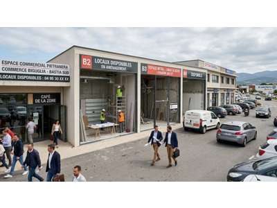 Location Locaux d'activités - Entrepôts à Bastia