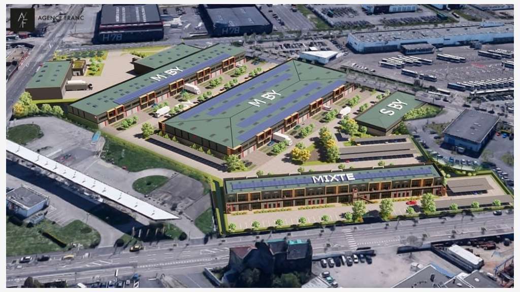 À louer locaux d'activités de 200 à 370m² au Havre