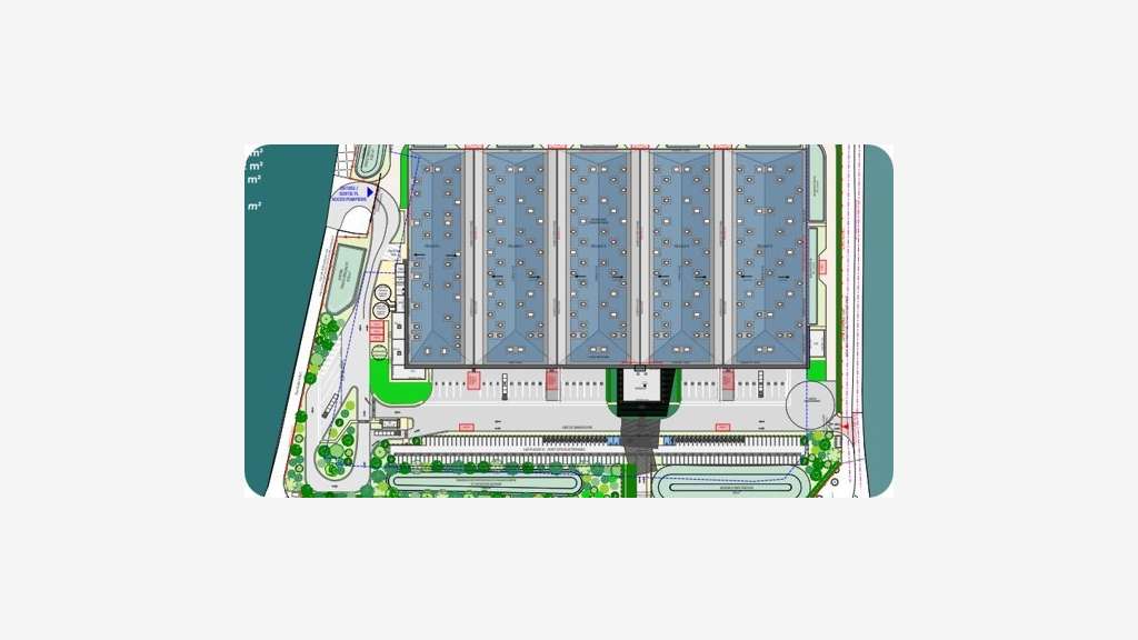 Bâtiment logistique 30491m² Reims Bioeconomy Park