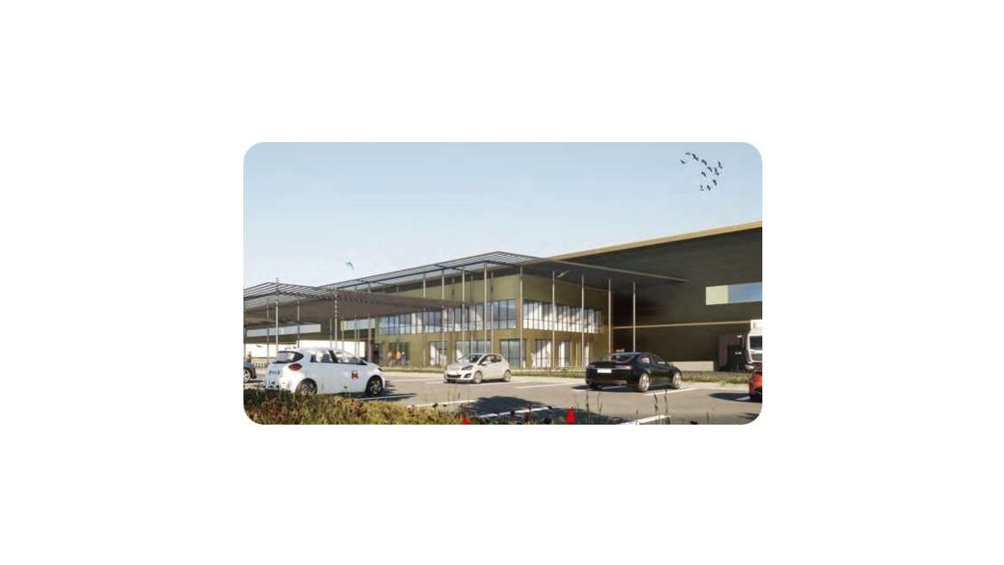 Bâtiment logistique 30491m² Reims Bioeconomy Park