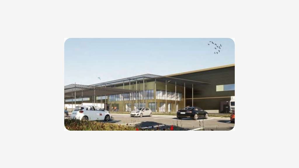 Bâtiment logistique 30491m² Reims Bioeconomy Park