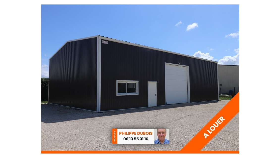 Bâtiment artisanal récent 215m² à louer à Beurlay