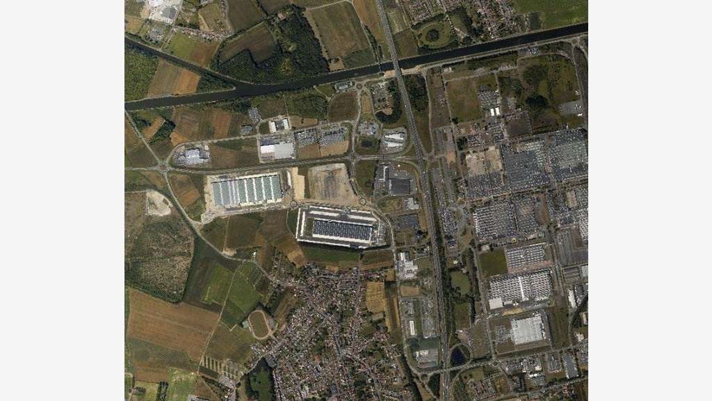À louer entrepôts BREEAM Very Good 6000m² Douvrin