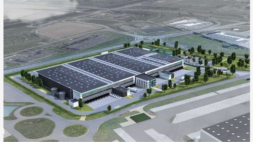 À louer entrepôts BREEAM Very Good 6000m² Douvrin