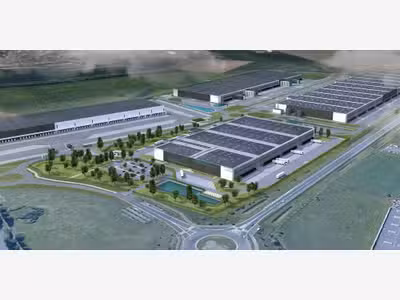 À louer entrepôts BREEAM Very Good 6000m² Douvrin