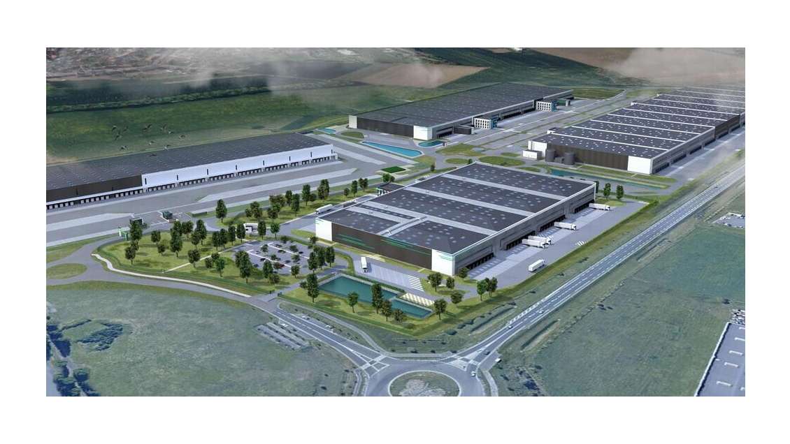 À louer entrepôts BREEAM Very Good 6000m² Douvrin