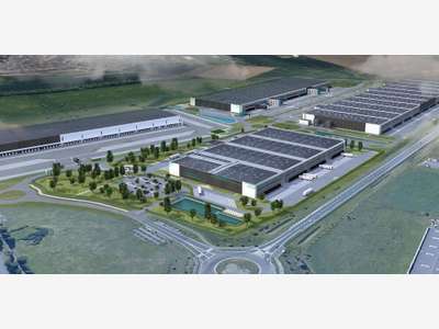À louer entrepôts BREEAM Very Good 6000m² Douvrin