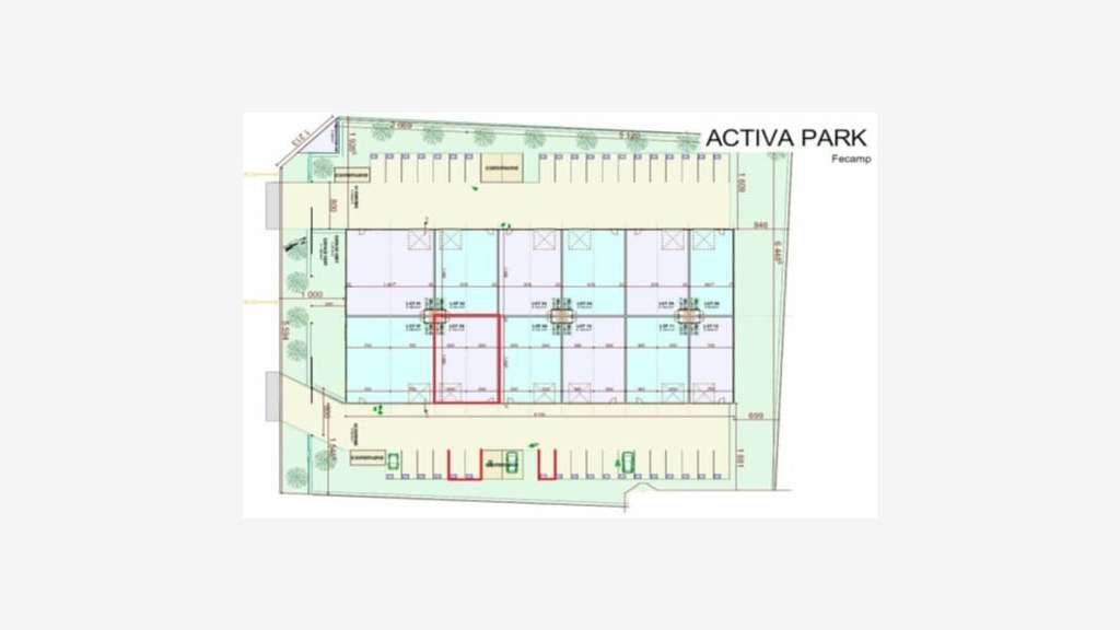 À louer locaux d'activités 99 et 144m² à Fécamp