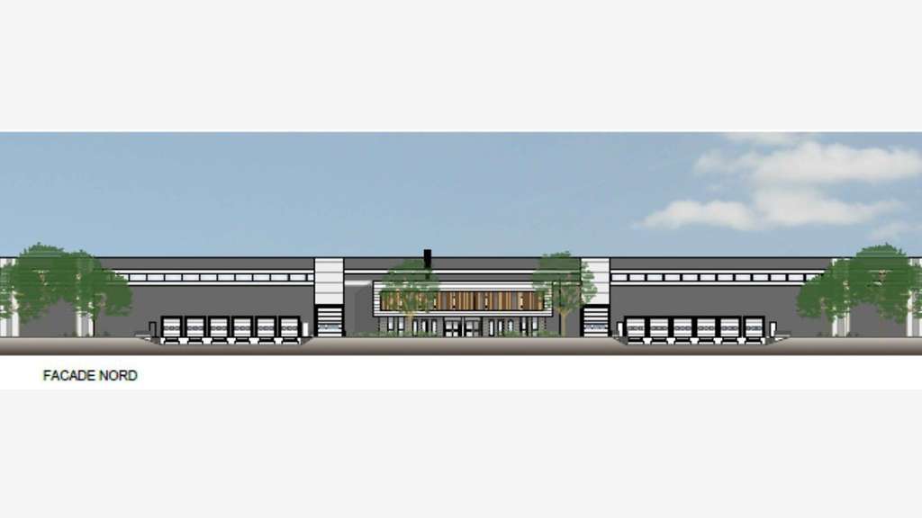 À louer entrepôt 12635m² à proximité de Cambrai